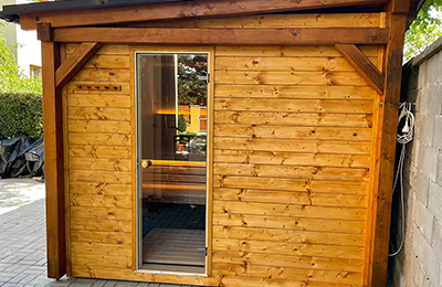 Privátní atypická finská sauna